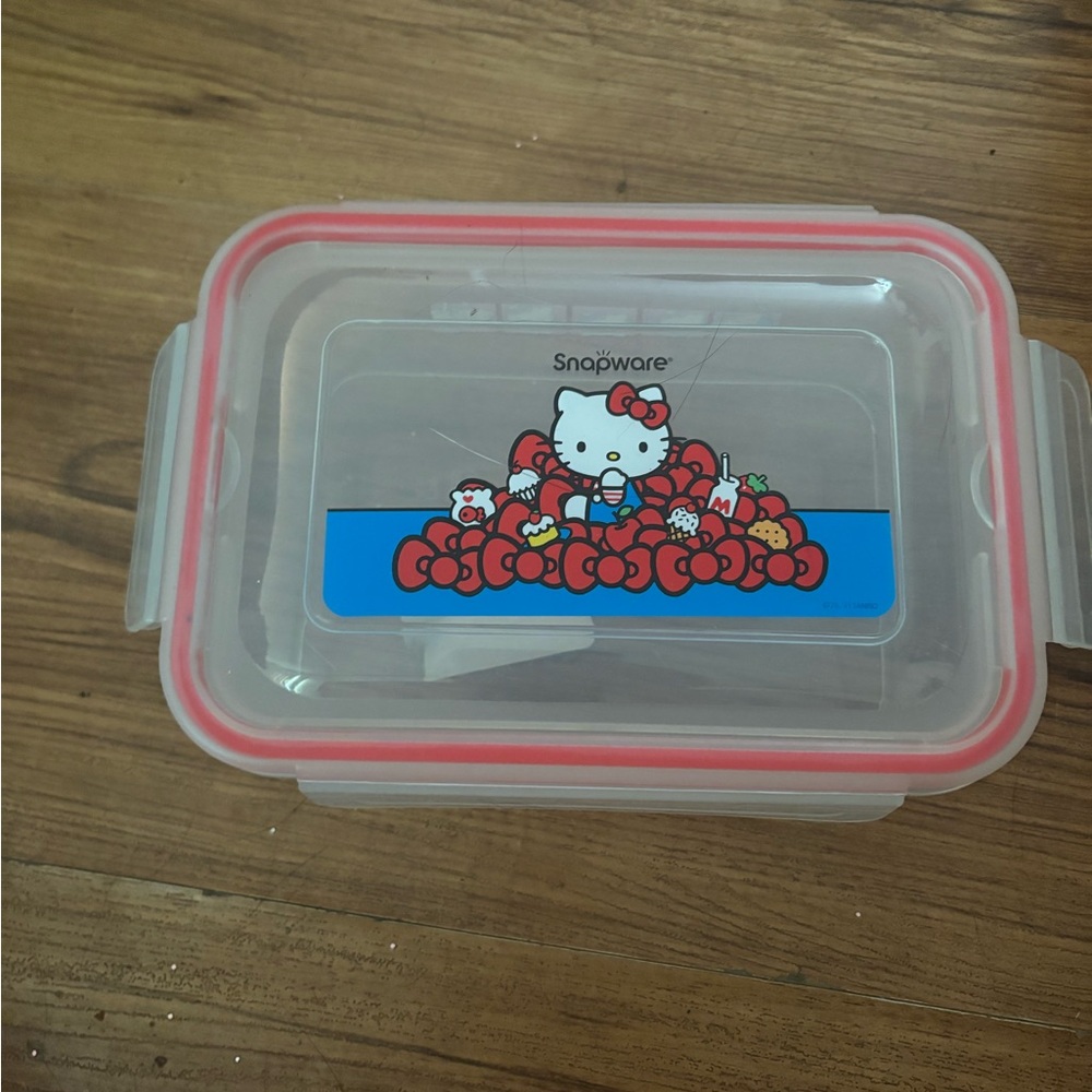 Hello Kitty rare snapware in good shape